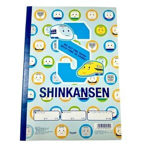 Vintage Sanrio Shinkansen Unlined Blank Notebook Sketch Book Hello Kitty 02 Y2K